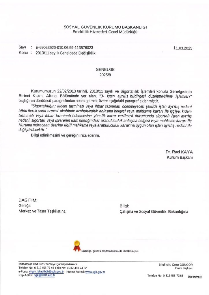 İşsizlik Maaşı Nedir ? Şartlar, Başvuru ve Hesaplama Rehberi-2025 1 SGK Genelge Konya Hukuk Bürosu