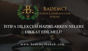 İstifa Dilekçesi