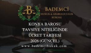Konyada avukat ücretleri