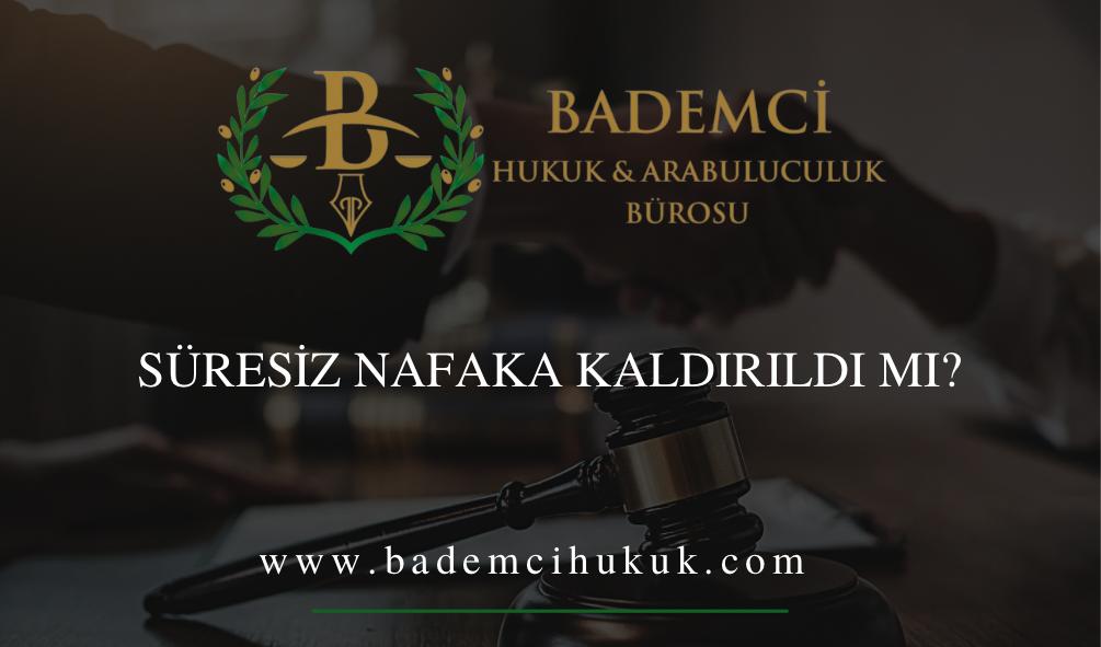 Anasayfa 9 Süresiz Nafaka Tarih Oldu.